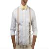 Armoniia Tan Suspenders & Bow Tie Set for Baby Toddler Boy Teen Men (5. Adult (5'8" - 6'8"), Tan Suspenders, Yellow Bow Tie) view 2