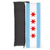 Buckle-Down Chicago Flag Pillow Case, Body, United States