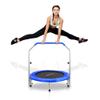 Updated: Serenelife Portable & Foldable Trampoline - 40" in-Home Mini Rebounder with Adjustable Handrail, Fitness Body Exercise - AZSLSPT409 view 4