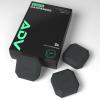 ADV Tennis Dampener with Custom Feel, Racket Shock Absorber to Reduce Vibration and Stay on The Racket, Engineered Poly-Silicone Tennis Racket Dampener, Black, Touch 3-Pack view 1