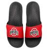 FOCO Ohio State Buckeyes NCAA Mens Stripe Mens Legacy Sport Slide - L view 1