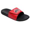 FOCO Ohio State Buckeyes NCAA Mens Stripe Mens Legacy Sport Slide - L view 2