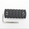 Active-8 7 Slots mlok Picatinny/Weaver Rail Sections Black Anodized Aluminum Mount Adapter Segment Mount view 2