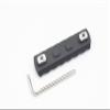 Active-8 7 Slots mlok Picatinny/Weaver Rail Sections Black Anodized Aluminum Mount Adapter Segment Mount view 3