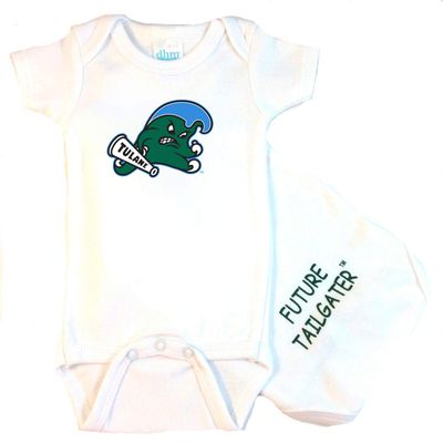 Future Tailgater Tulane Green Wave FT Baby Onesie (3-6 months)