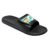FOCO Miami Dolphins NFL Men's Stripe Legacy Sport Slide, X-Large view 2