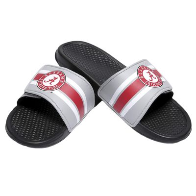 FOCO Alabama Crimson Tide NCAA Mens Stripe Mens Legacy Sport Slide - XL