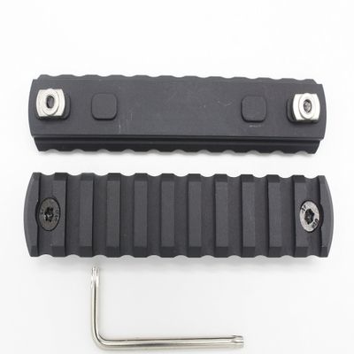 Active-8 11 Slots mlok Picatinny/Weaver Rail Sections Black Anodized Aluminum Mount Adapter Segment Mount