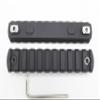 Active-8 11 Slots mlok Picatinny/Weaver Rail Sections Black Anodized Aluminum Mount Adapter Segment Mount view 1