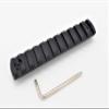 Active-8 11 Slots mlok Picatinny/Weaver Rail Sections Black Anodized Aluminum Mount Adapter Segment Mount view 2
