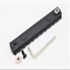 Active-8 11 Slots mlok Picatinny/Weaver Rail Sections Black Anodized Aluminum Mount Adapter Segment Mount view 4