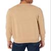 Amazon Essentials Men's Long-Sleeve Crewneck Sweater, 100% Cotton, Big & Tall Options Available, Camel Heather, X-Small view 2