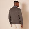 Amazon Essentials Men's V-Neck Pullover Sweater (Available in Big & Tall), Brown Heather, X-Large view 3