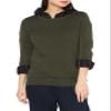 Amazon Essentials Women's Long-Sleeve Lightweight Crewneck Sweater (Available in Plus Size), Olive, X-Small view 1