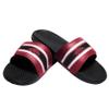 FOCO Arkansas Razorbacks NCAA Mens Stripe Mens Legacy Sport Slide - S view 1
