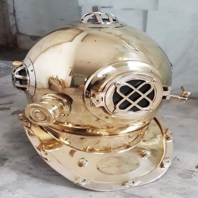 Nautical Marine Divers Diving Helmet Deep See Scuba Diving Desk Helmet Rustic Vintage Home Decor Gifts