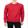 Amazon Essentials Men's Long-Sleeve Crewneck Sweater, 100% Cotton, Big & Tall Options Available, Red, Small view 1