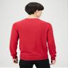 Amazon Essentials Men's Long-Sleeve Crewneck Sweater, 100% Cotton, Big & Tall Options Available, Red, Small view 2