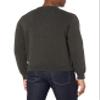 Amazon Essentials Men's Long-Sleeve Crewneck Sweater, 100% Cotton, Big & Tall Options Available, Charcoal Heather, Large view 2