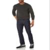 Amazon Essentials Men's Long-Sleeve Crewneck Sweater, 100% Cotton, Big & Tall Options Available, Charcoal Heather, Large view 4