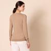 Amazon Essentials Women's Regular-Fit Lightweight Long-Sleeve V-Neck Sweater (Available in Plus Size), Camel Heather, XX-Large view 3