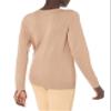 Amazon Essentials Women's Long-Sleeve Lightweight Crewneck Sweater (Available in Plus Size), Camel Heather, Large view 3