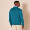 Amazon Essentials Men's V-Neck Pullover Sweater (Available in Big & Tall), Teal Blue Heather, XX-Large view 3
