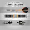 RED DRAGON Amberjack 18: 24g Tungsten Darts Set with Flights and Shafts (Stems) view 4