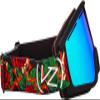 VonZipper Cleaver Goggle Black Satin/Wild Quasar Chrome One Size view 3