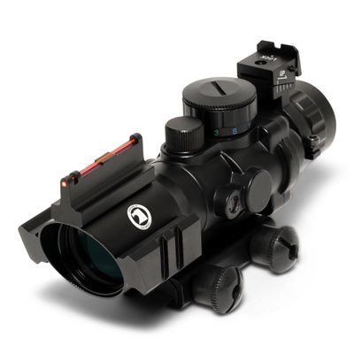 Osprey Global 4x32 MDG Compact Scope: Outdoor Optic Accessory with Mil-Dot Reticle, Fog Proof, Waterproof, Shockproof
