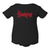 CornBorn Nebraska Legacy Script Huskers Infant Onesie - Black - 12M view 1