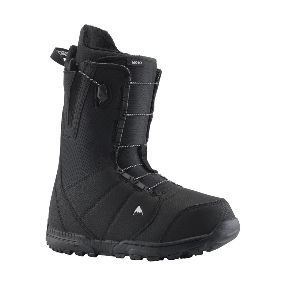 Burton Men's Moto Snowboard Boots, Black, 7.5