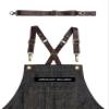 Under NY Sky Real Leather Strap for Apron - Cross Shoulder & Waist Set - Brown view 2