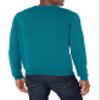 Amazon Essentials Men's Long-Sleeve Crewneck Sweater, 100% Cotton, Big & Tall Options Available, Teal Blue Heather, XX-Large view 2