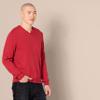 Amazon Essentials Men's V-Neck Pullover Sweater (Available in Big & Tall), Red, X-Small view 3
