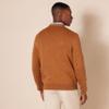 Amazon Essentials Men's V-Neck Pullover Sweater (Available in Big & Tall), Rust, Medium view 4