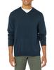 Amazon Essentials Men's V-Neck Pullover Sweater (Available in Big & Tall), Navy, X-Small view 1