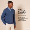 Amazon Essentials Men's V-Neck Pullover Sweater (Available in Big & Tall), Navy, X-Small view 2