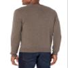 Amazon Essentials Men's Long-Sleeve Crewneck Sweater, 100% Cotton, Big & Tall Options Available, Brown Heather, XX-Large view 2