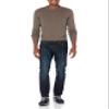 Amazon Essentials Men's Long-Sleeve Crewneck Sweater, 100% Cotton, Big & Tall Options Available, Brown Heather, XX-Large view 4