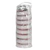 Powerslide One Wheels Inline Wheels Set  Smoke/Red, One view 2
