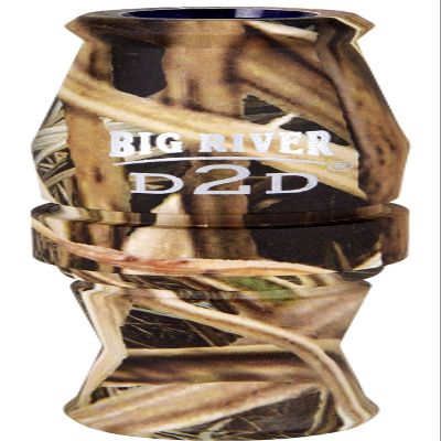 Flambeau Outdoors BR925 Big River D2D (Dawn-to-Dusk) Goose Call, Realistic Waterfowl Call, Camo Finish - Short Reed