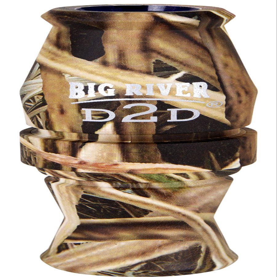 Flambeau Outdoors BR925 Big River D2D (Dawn-to-Dusk) Goose Call, Realistic Waterfowl Call, Camo Finish - Short Reed