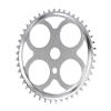 Alta 4 Circles Bike Steel Sprocket/Chainring, 46T Chrome, Various Thickness (46 Teeth (1/2 x 3/32)) view 1