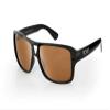 T TONIC POLARIZED EYEWEAR Swish Matt Black Glass Photochromic Copper Fishing Sunglasses view 1