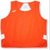 ASICS Team Sweep Singlet, Orange/White, 3X-Large view 3