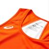 ASICS Team Sweep Singlet, Orange/White, 3X-Large view 4