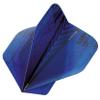Red Dragon Darts Hardcore Radical Blue Extra Thick Standard Dart Flights - 4 Sets Per Pack (12 Dart Flights in Total) view 3