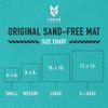 CGEAR Original Sand-Free Outdoor Rug Camping Mat - Water-Resistant & Anti-Fade Material - Military-Grade - Reversible Design - Area Rug for Beach, RV, & Picnics - Travel Bag view 3