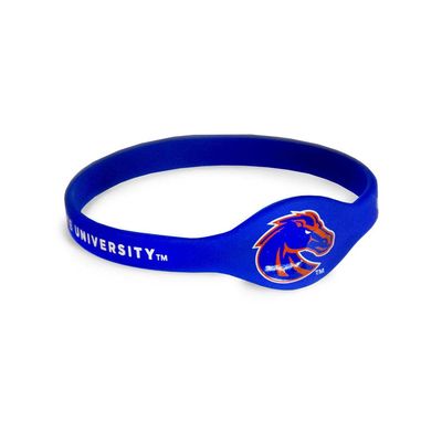 Fan Frenzy Gifts Silicone Bracelet Officially Licensed College Silicone Bracelets | NCAA Football Bracelets | University Team Jewelry, (Boise State University)